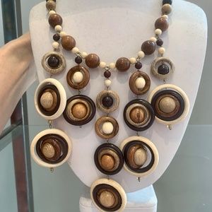 Necklace  wood